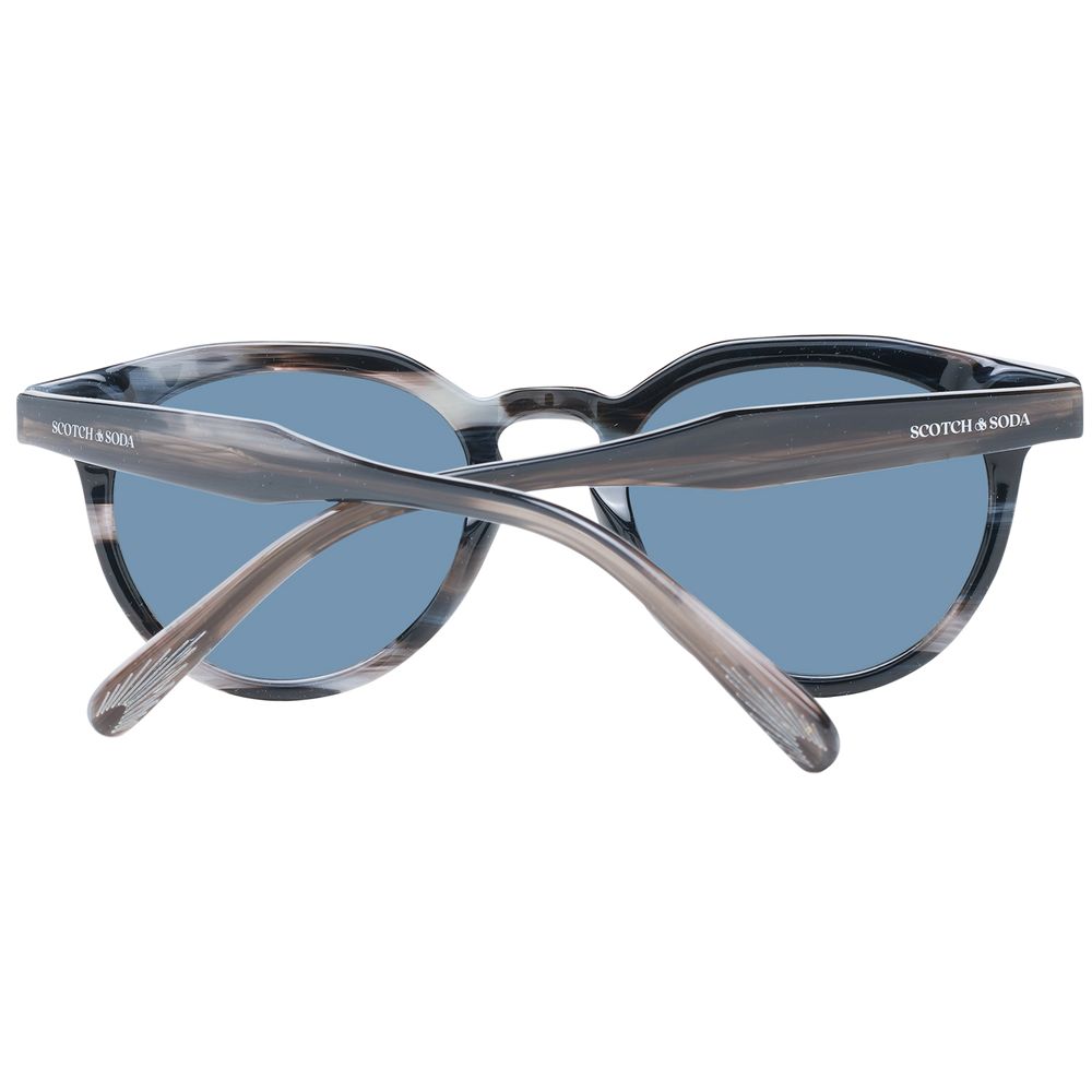 Scotch & Soda Schwarze Sonnenbrille aus Renew-Acetat