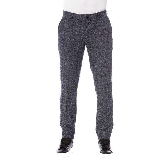 Trussardi Schwarz Baumwolle Männer Hosen