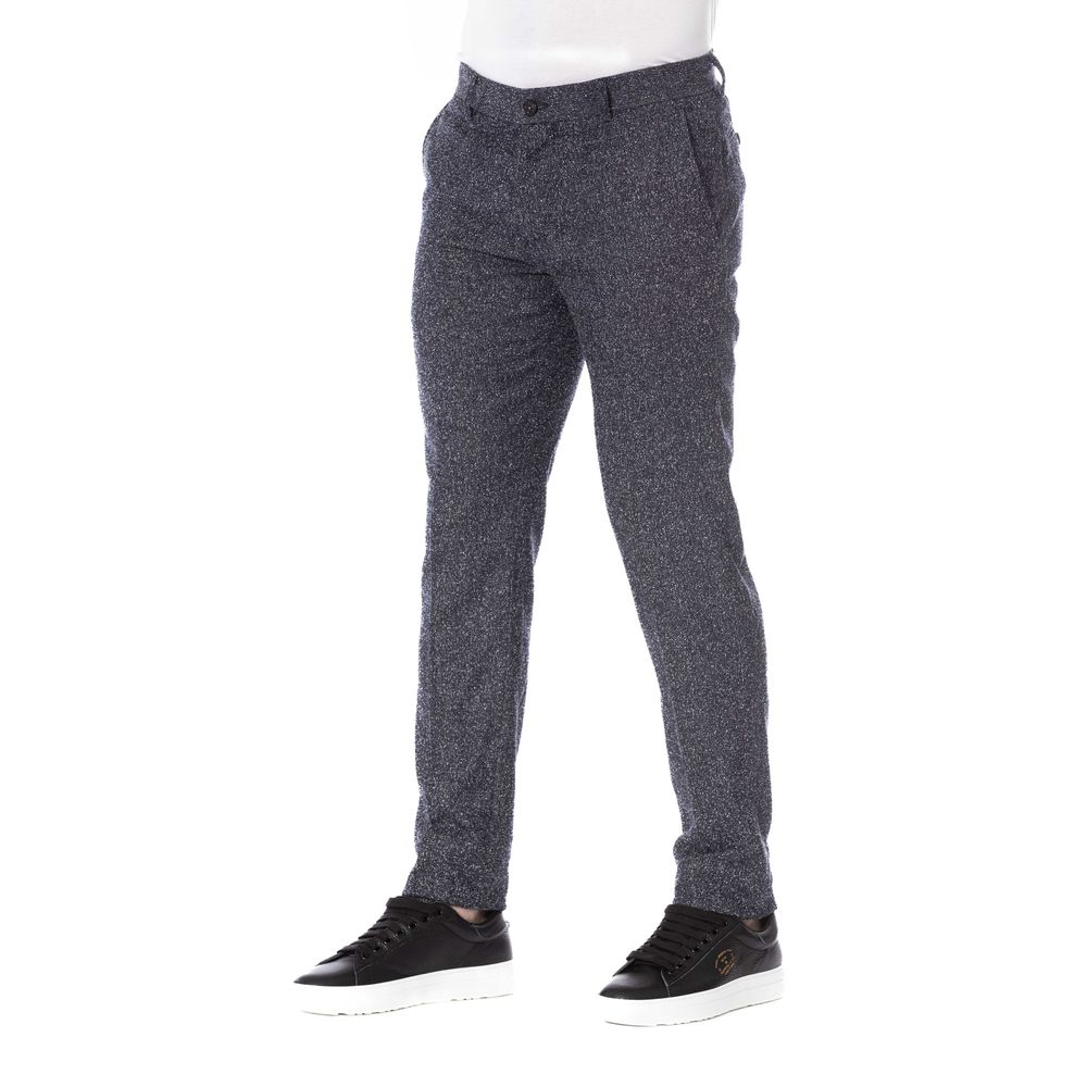 Trussardi Schwarz Baumwolle Männer Hosen
