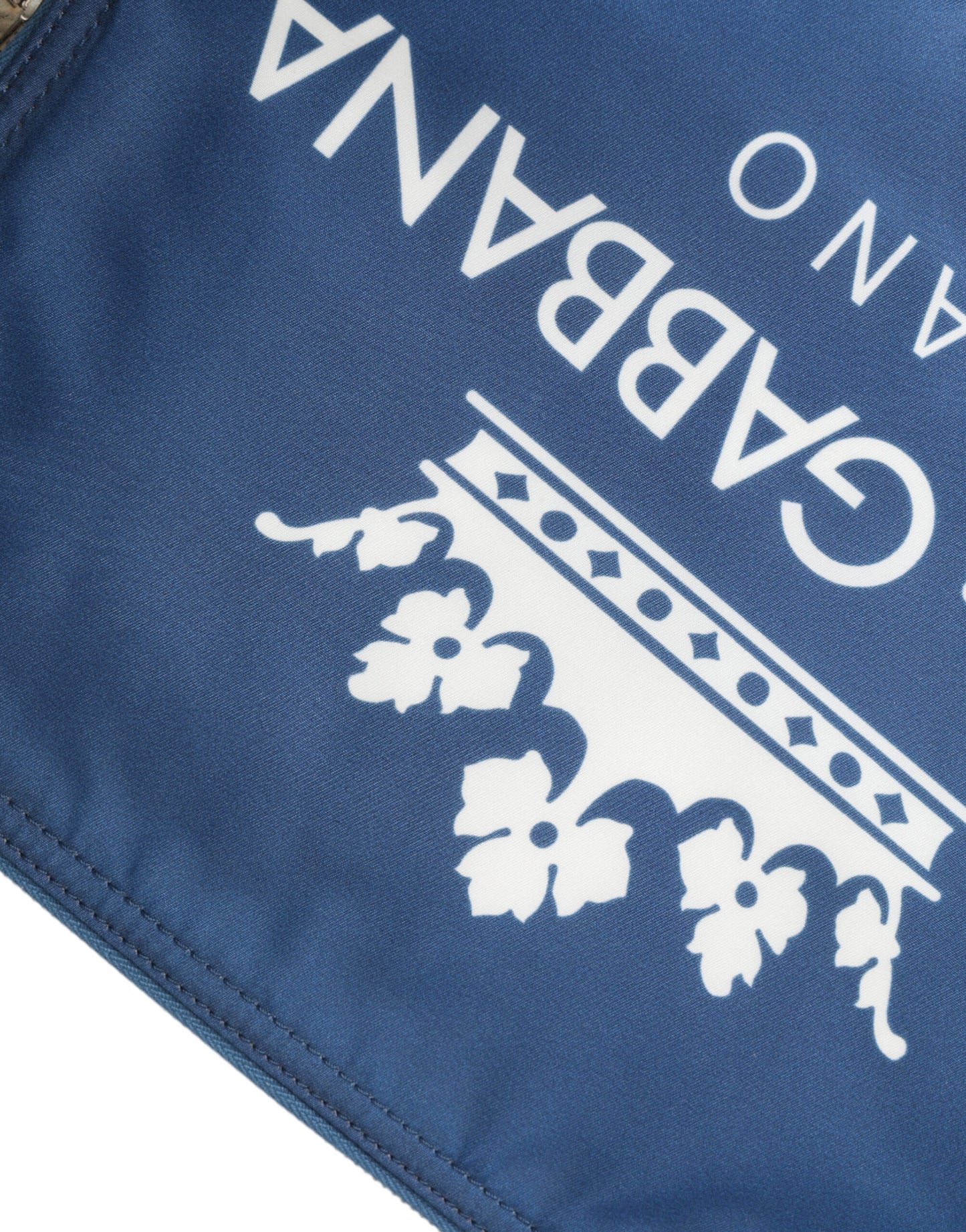 Dolce & Gabbana Blaue DG Milano Print Nylon Pouch Clutch Herren Tasche