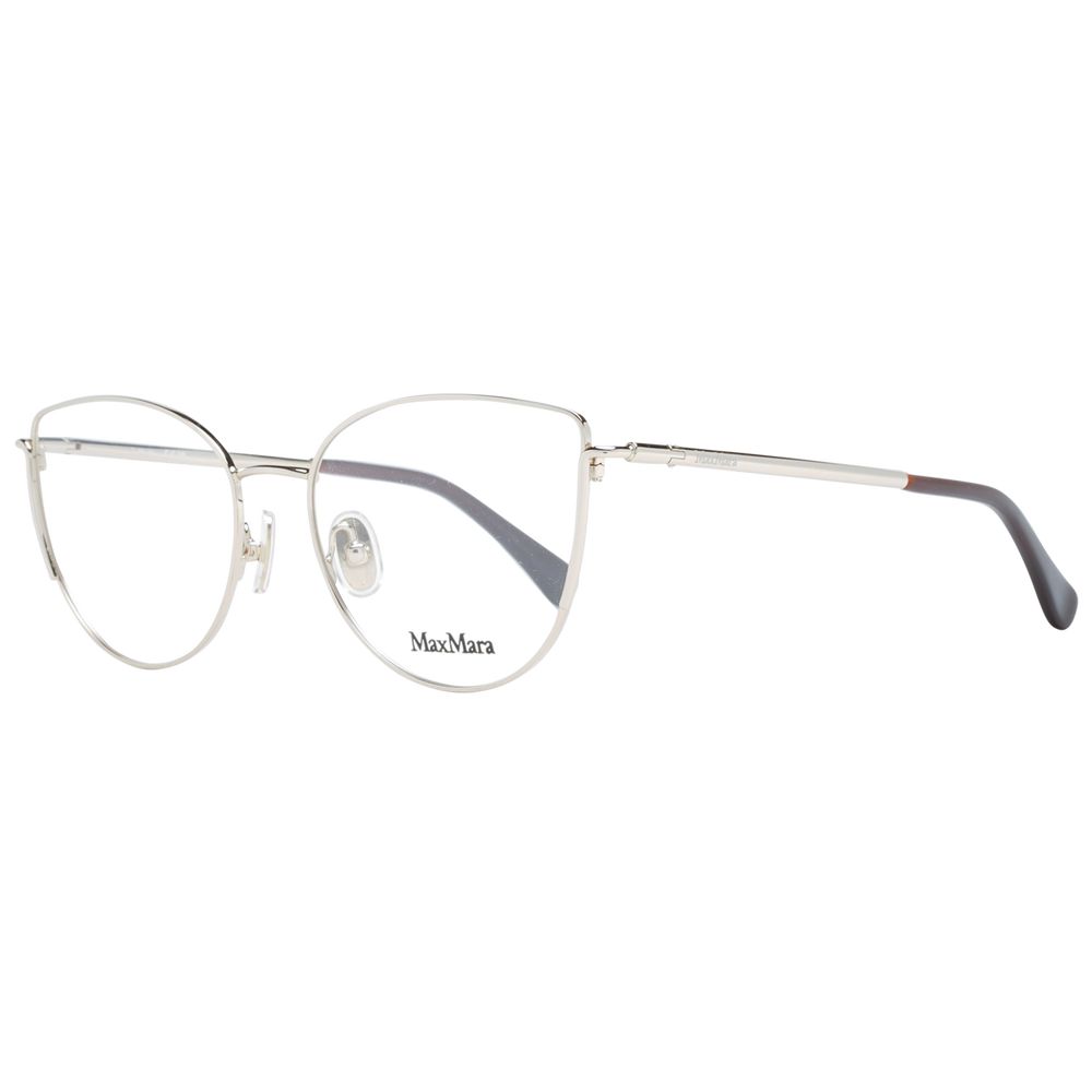 Max Mara Goldene Metall-Brille (Rahmen)