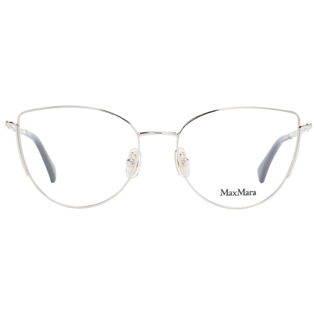 Max Mara Goldene Metall-Brille (Rahmen)
