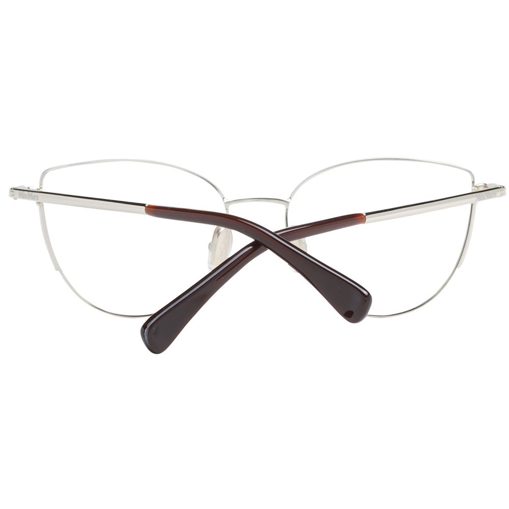 Max Mara Goldene Metall-Brille (Rahmen)