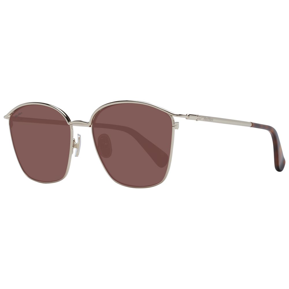 Max Mara Goldene Metall-Sonnenbrille