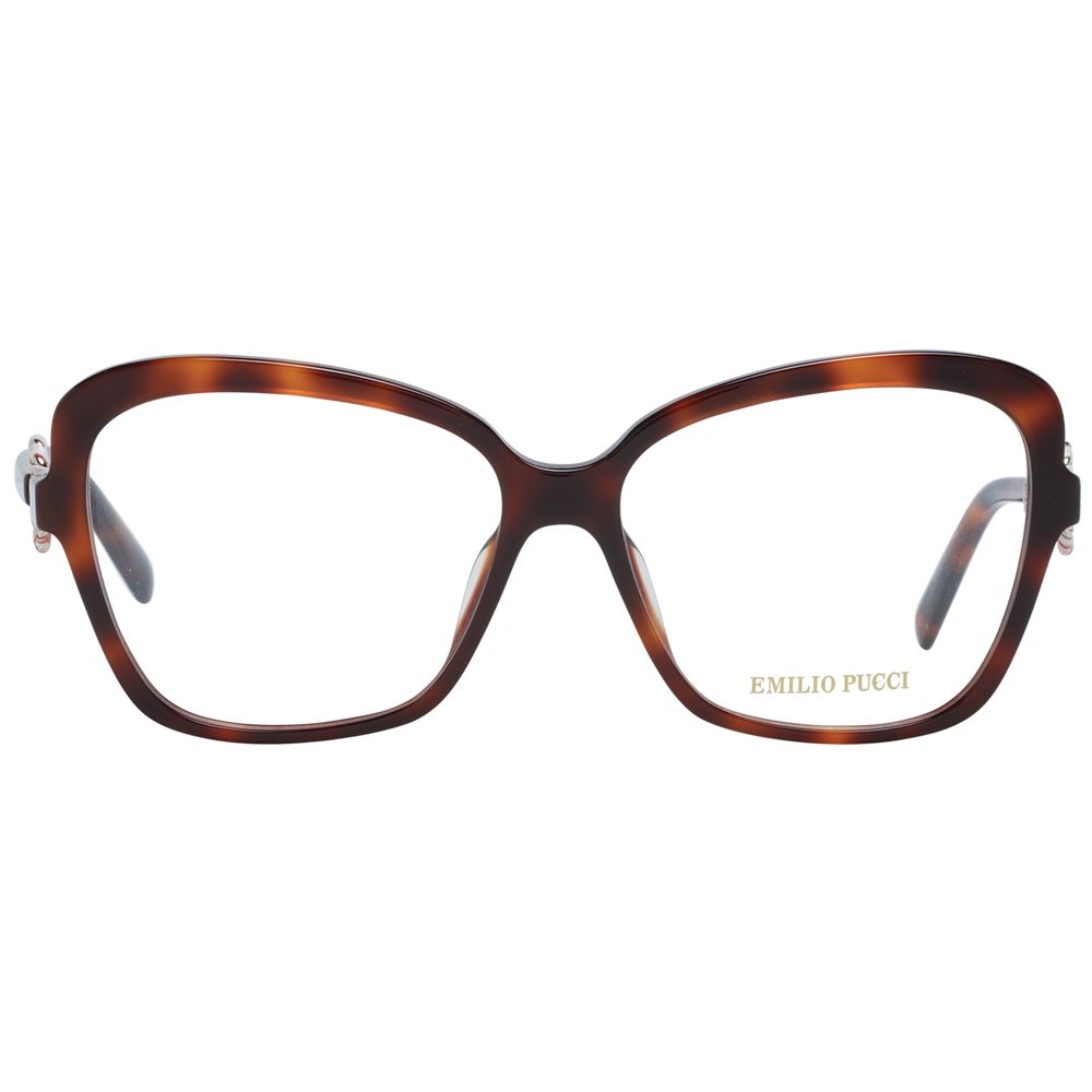 Emilio Pucci Braune Kunststoffbrille (Rahmen)