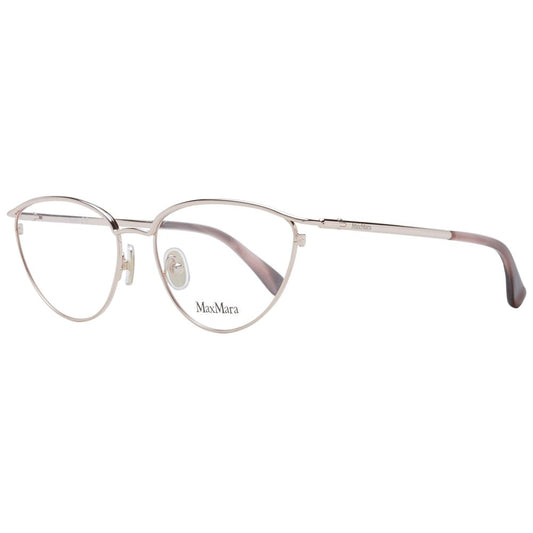 Max Mara Roségoldene Metallbrille (Gestelle)