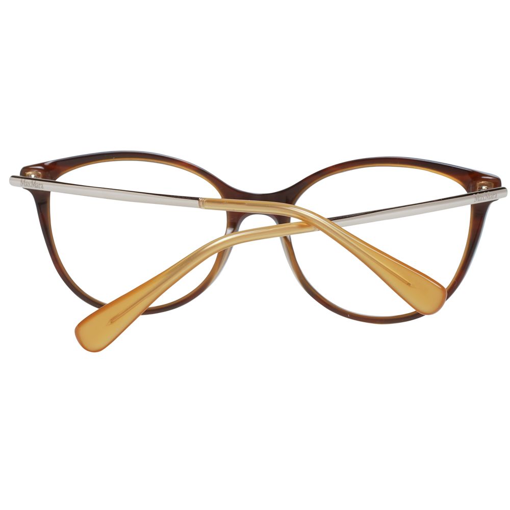 Max Mara Braune Metall- und Kunststoffbrille (Gestelle)