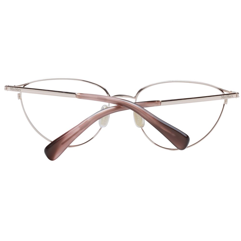 Max Mara Roségoldene Metallbrille (Gestelle)