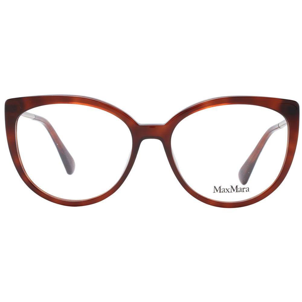 Max Mara Braune Kunststoff-Brille (Gestelle)