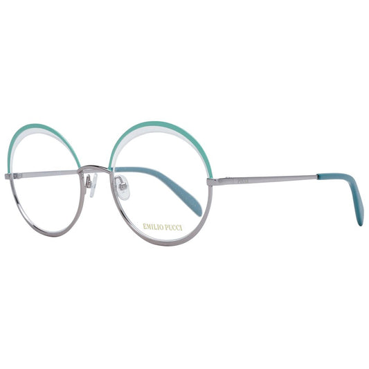 Emilio Pucci Grüne Metallbrille (Rahmen)