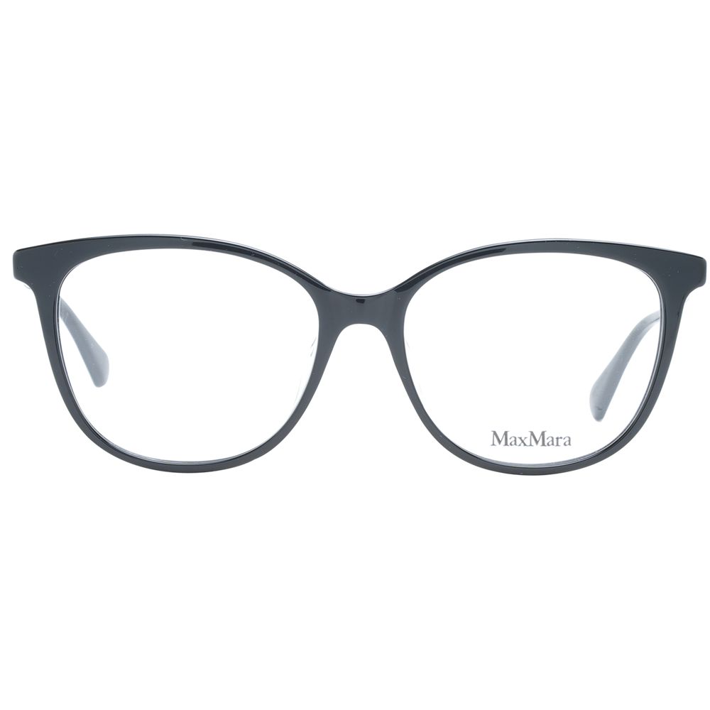 Max Mara Schwarze Kunststoff-Brille (Rahmen)