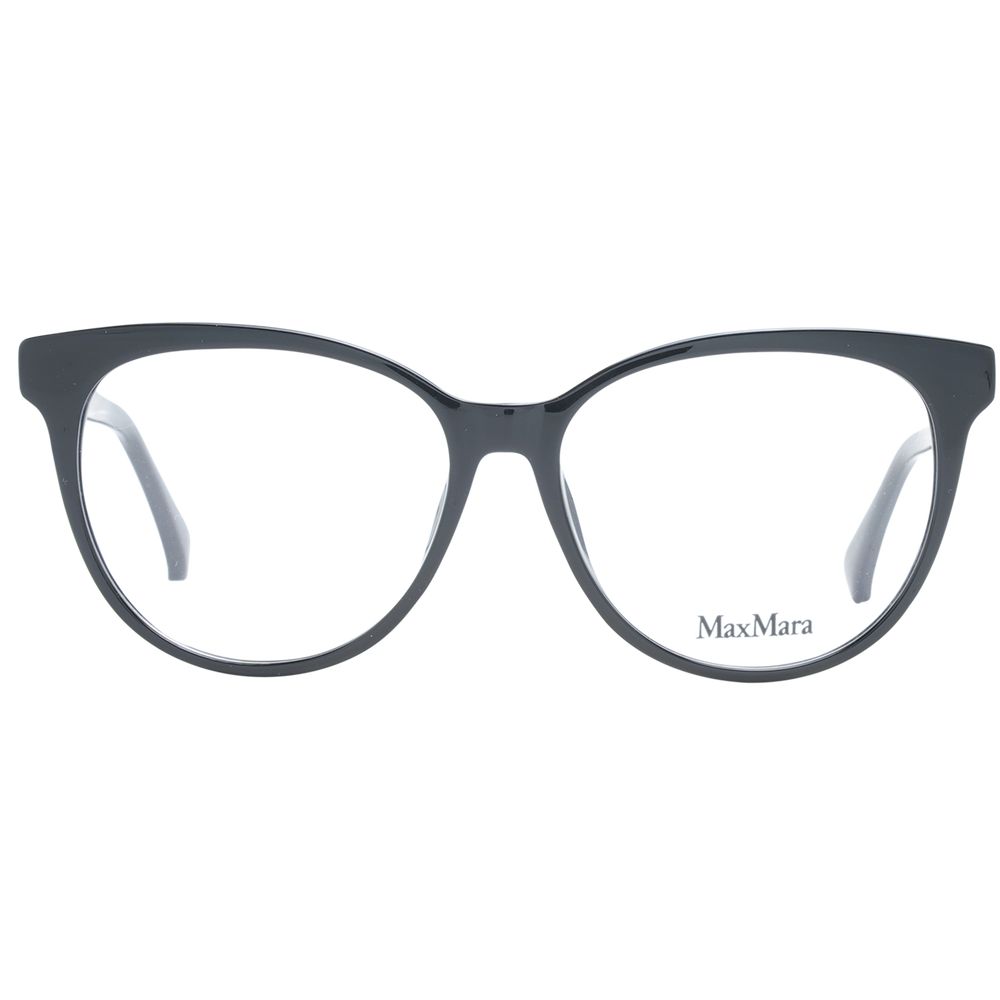 Max Mara Schwarze Kunststoff-Brille (Gestell)