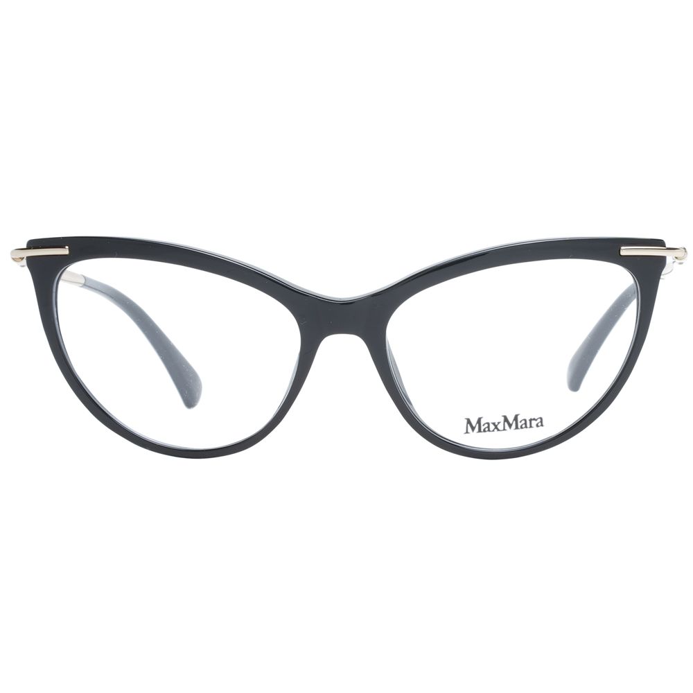 Max Mara Schwarze Kunststoffbrille (Rahmen)