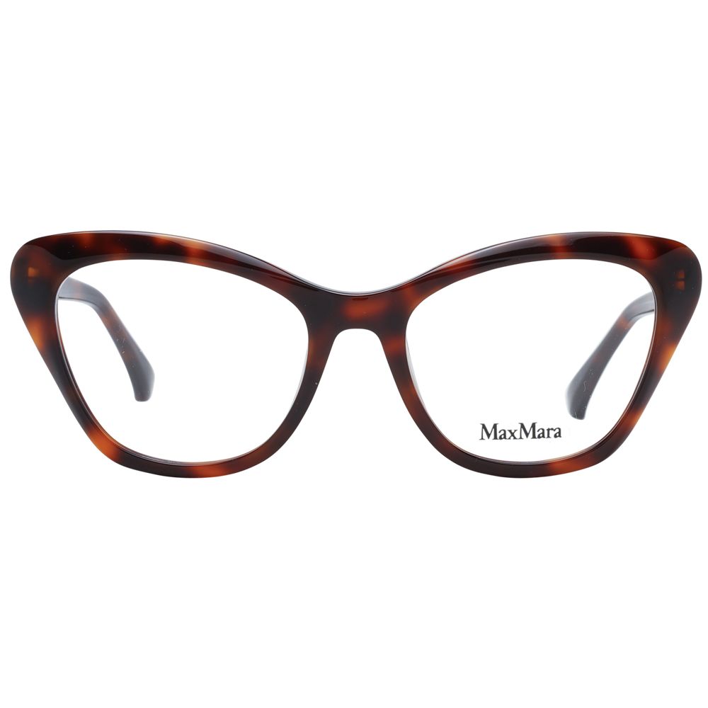 Max Mara Braune Kunststoff-Brille (Rahmen)