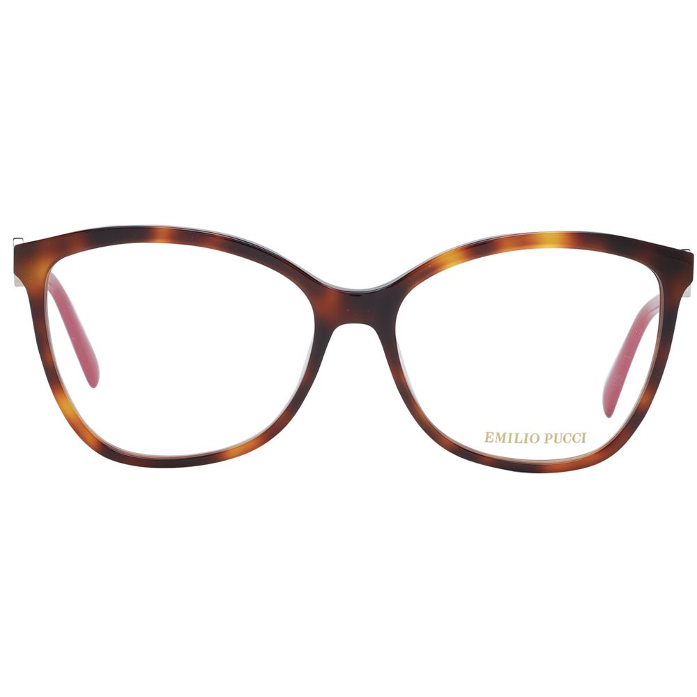 Emilio Pucci Braune Kunststoffbrille (Rahmen)