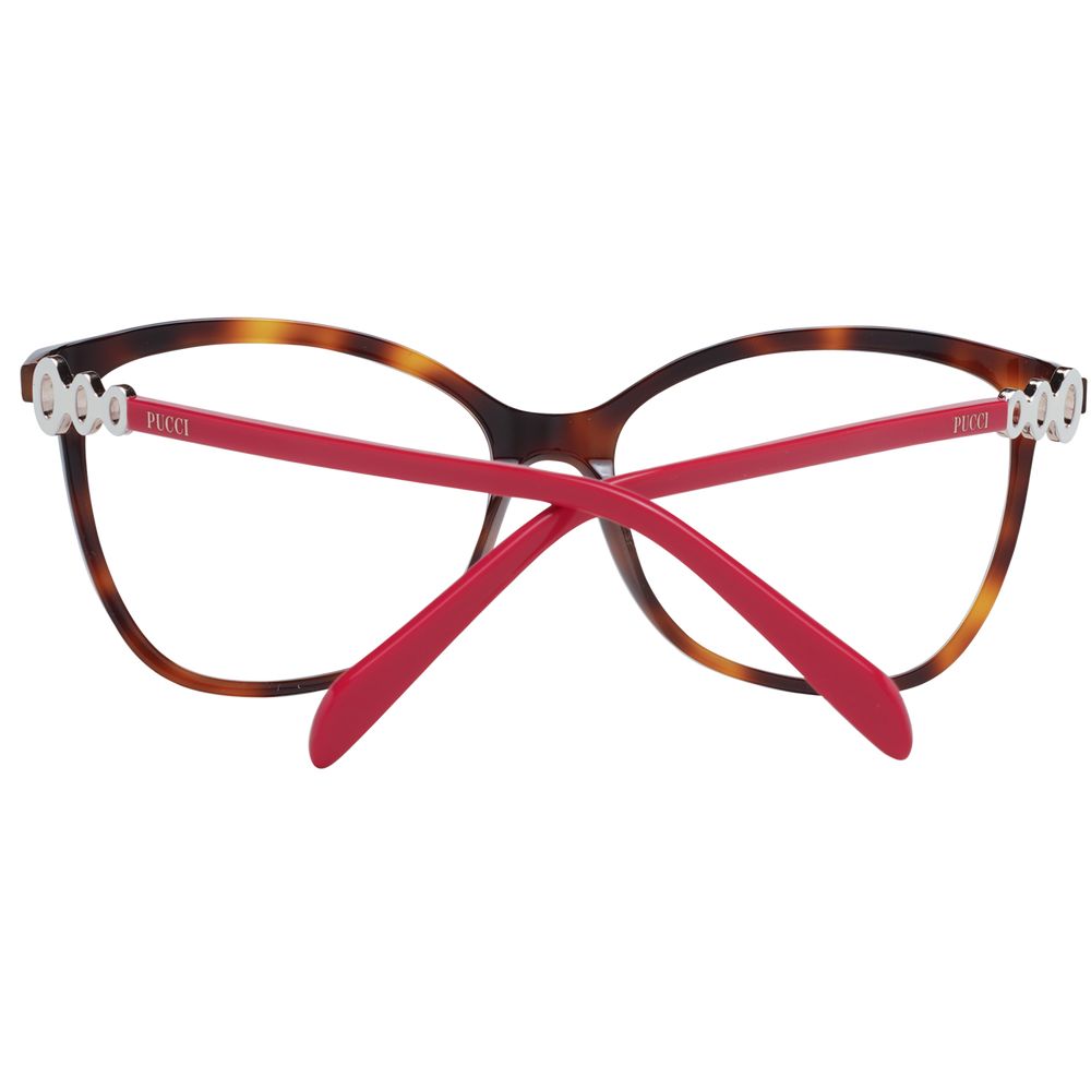 Emilio Pucci Braune Kunststoffbrille (Rahmen)