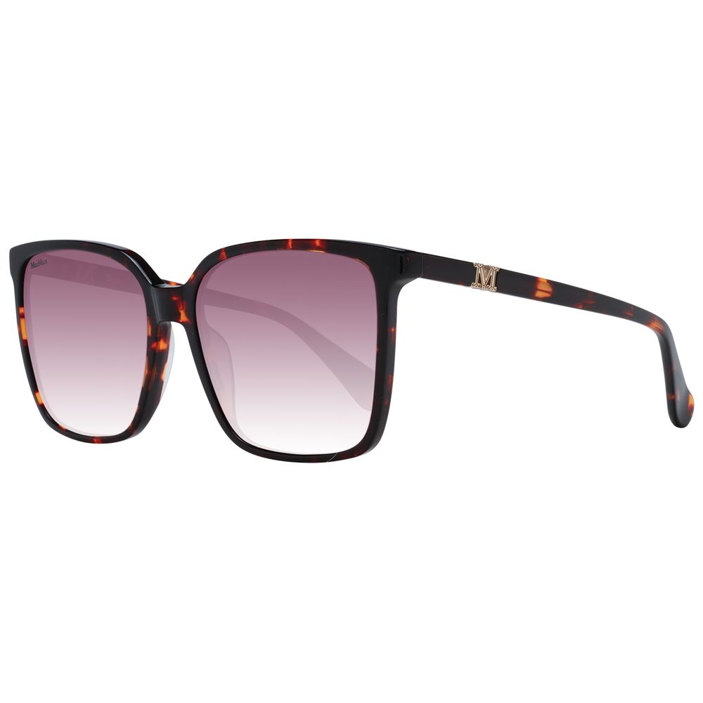 Max Mara Rote Kunststoff-Sonnenbrille