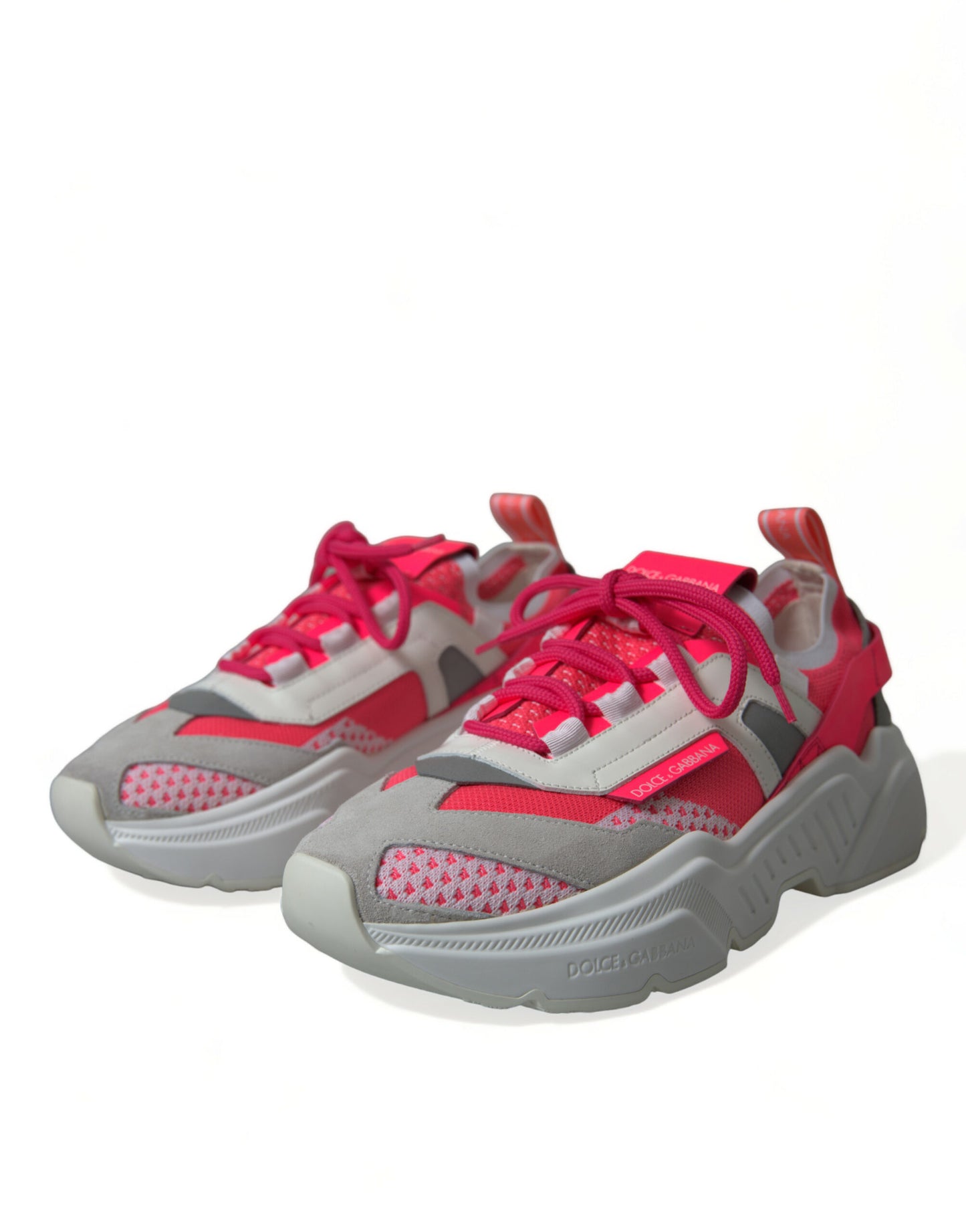 Dolce & Gabbana Multicolor Leder Daymaster Low Top Sneakers Schuhe