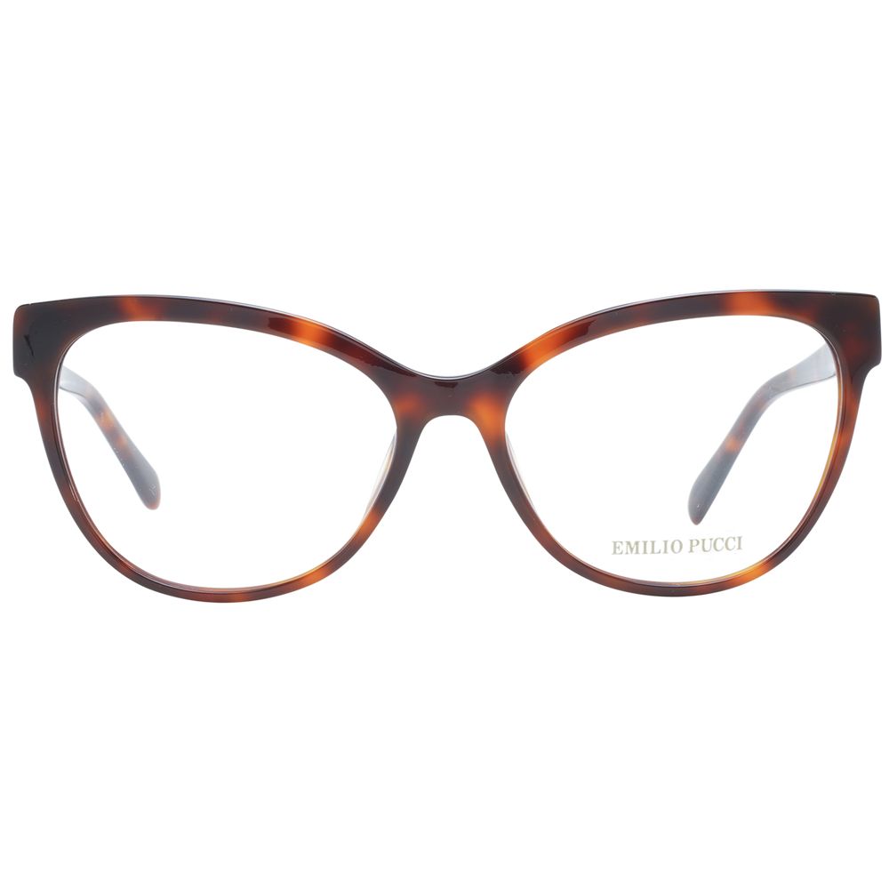 Emilio Pucci Braune Kunststoff-Brille (Rahmen)