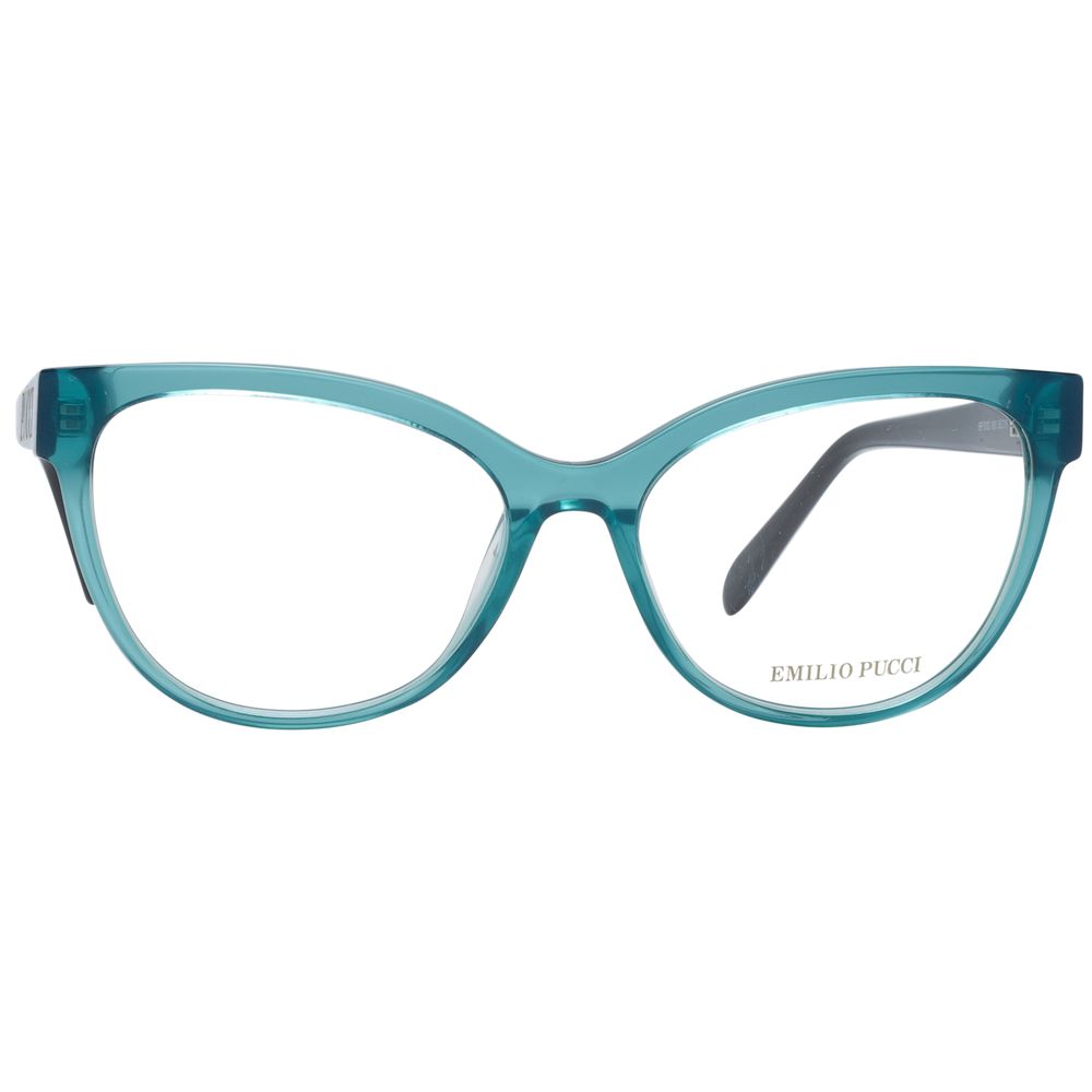 Emilio Pucci Grüne Kunststoff-Brille (Rahmen)