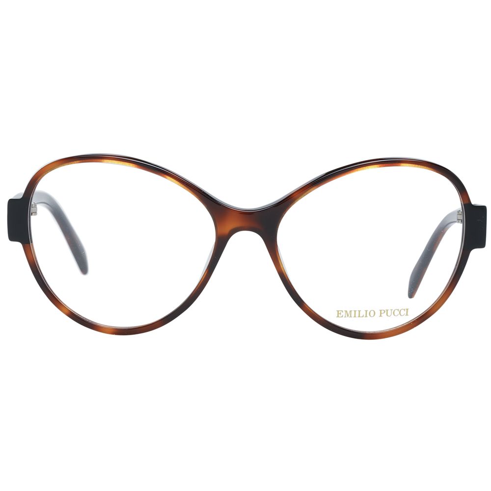 Emilio Pucci Braune Kunststoffbrille (Rahmen)