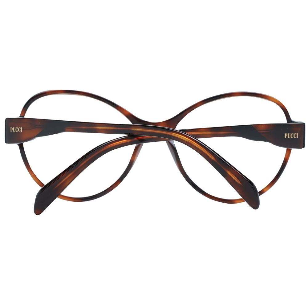 Emilio Pucci Braune Kunststoffbrille (Rahmen)
