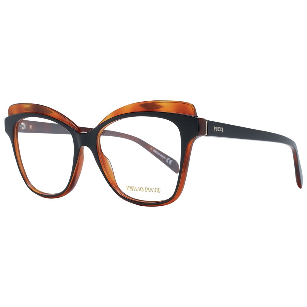 Emilio Pucci Braune Kunststoffbrille (Rahmen)
