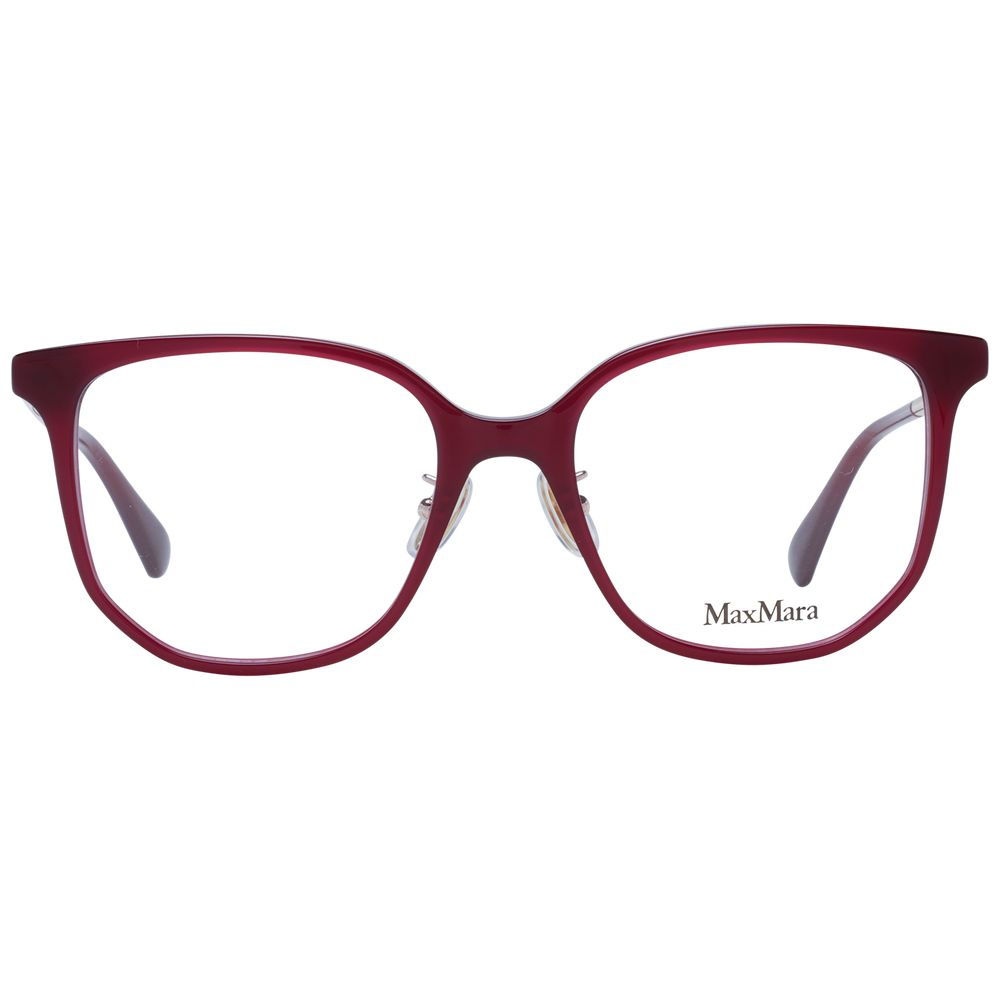 Max Mara Rote Kunststoffbrille (Gestell)
