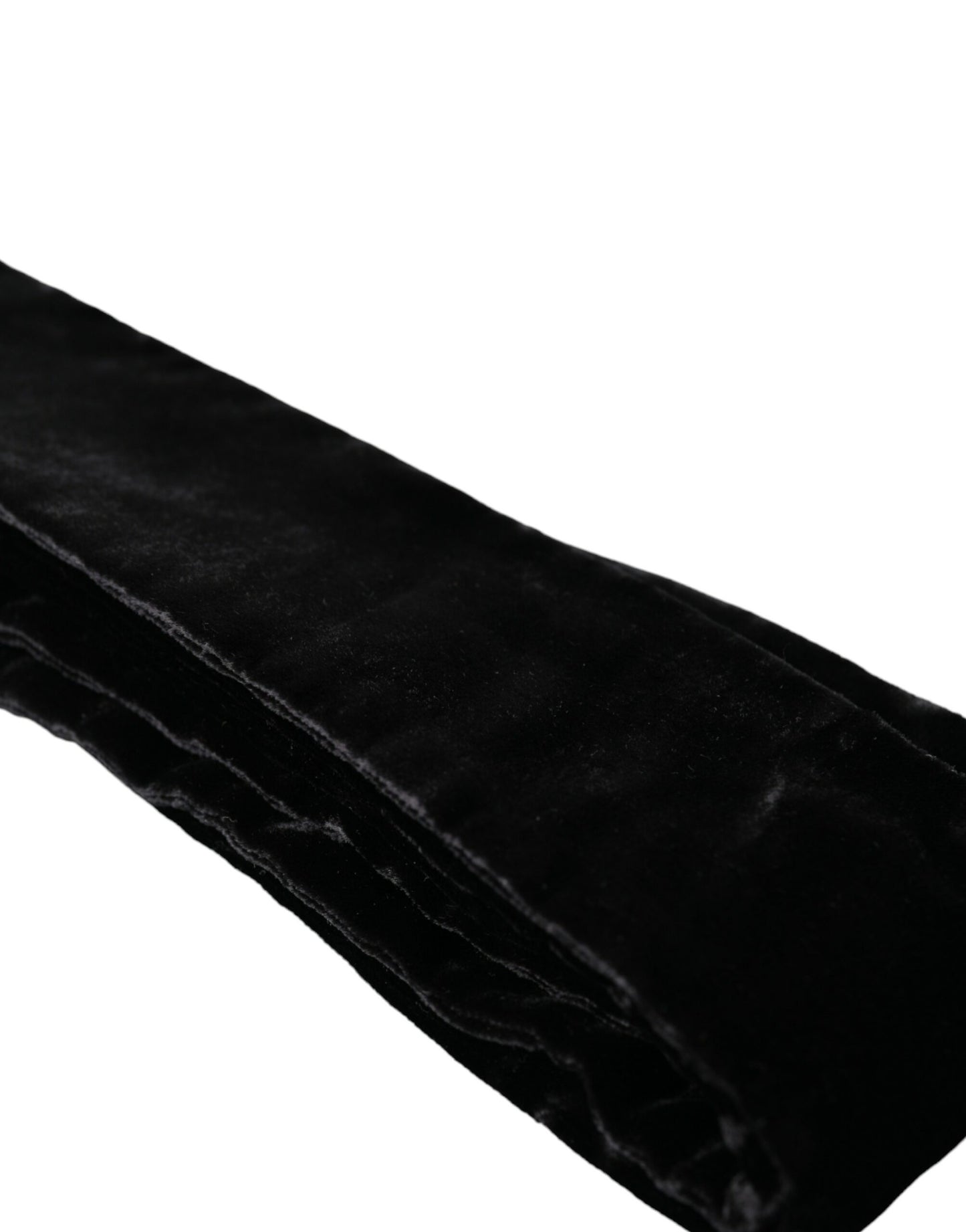 Dolce & Gabbana Schwarzer Viskosegürtel für Frauen mit breiter Taille