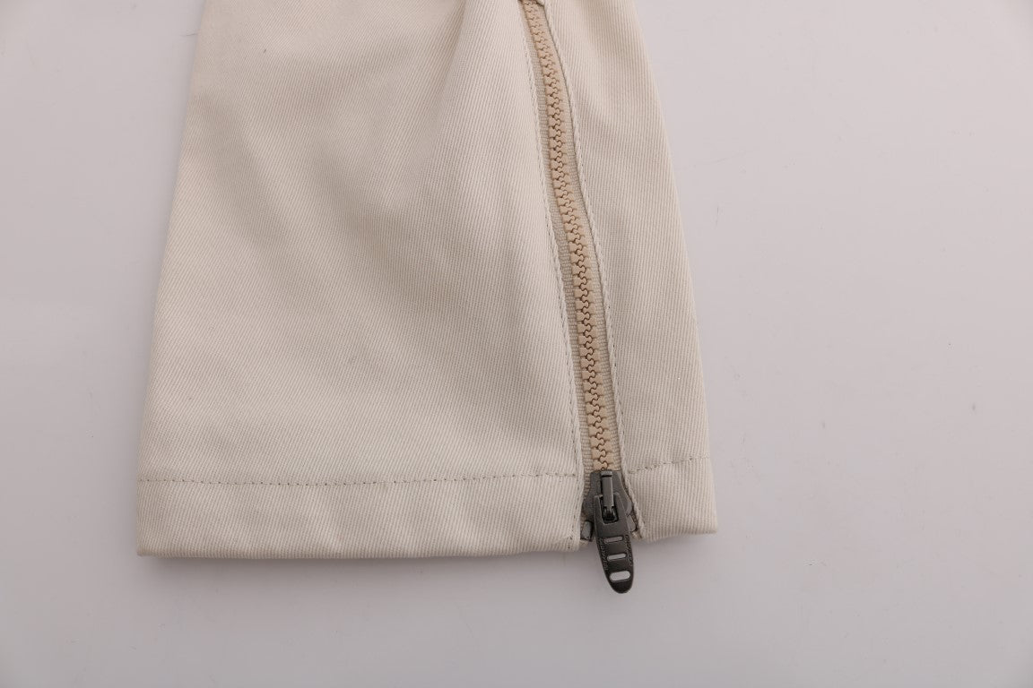 Ermanno Scervino Weiße Slim Fit Freizeitjeans