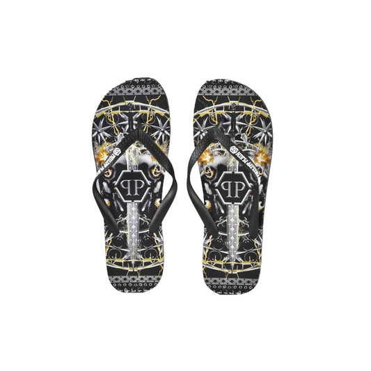 Philipp Plein Multicolor Polyester Damen Flip Flop