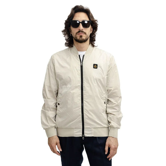 Refrigiwear Beigefarbene Nylonjacke