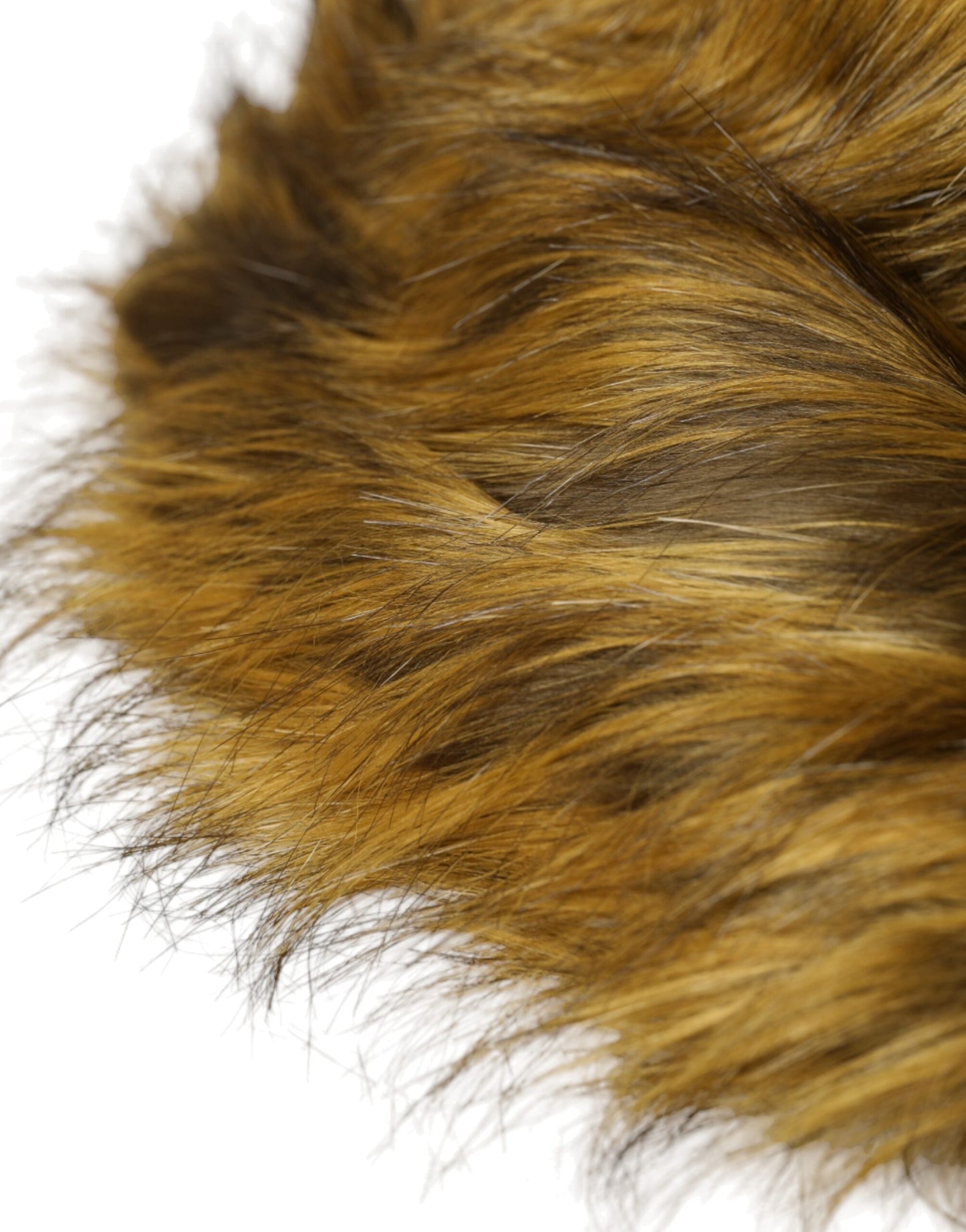 Dolce & Gabbana Brauner Modacryl-Kunstfell-Eimerhut