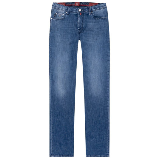 Tramarossa Blaue Baumwoll-Jeans für Männer