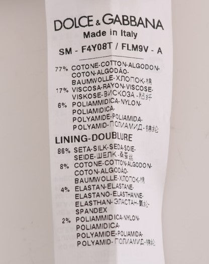 Dolce & Gabbana Schwarzer Rock mit floralem Ausschnitt aus Spitze in A-Linie