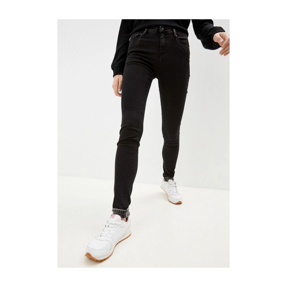 Love Moschino Schwarze Damenjeans aus Baumwolle