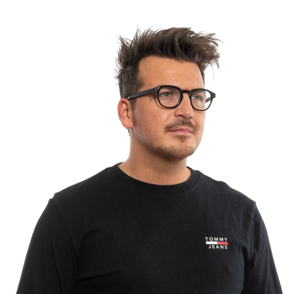 Ermenegildo Zegna Schwarze Kunststoff-Brille (Gestelle)