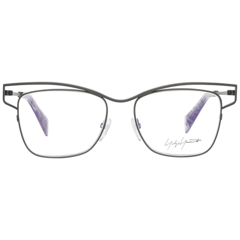Yohji Yamamoto Schiefergraue Titan-Brille (Rahmen)