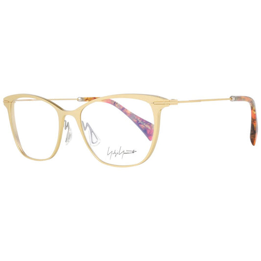 Yohji Yamamoto Goldene Metallbrille (Gestell)