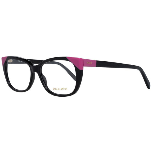 Emilio Pucci Schwarze Kunststoffbrille (Rahmen)