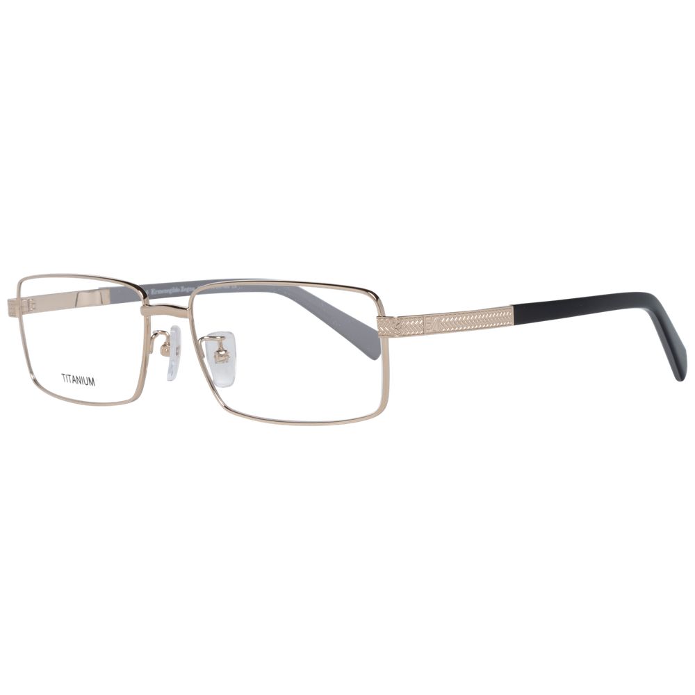 Ermenegildo Zegna Gold-Titan-Brille (Gestelle)