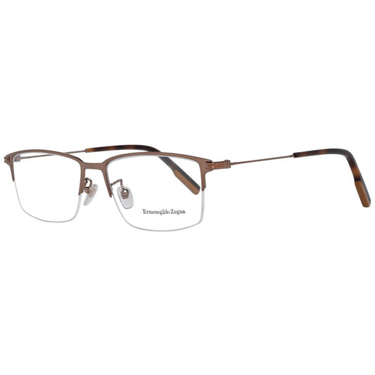 Ermenegildo Zegna Bronze-Metall-Brille (Gestelle)