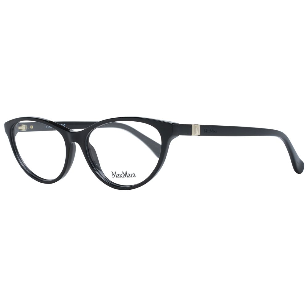 Max Mara Schwarze Kunststoff-Brille (Rahmen)