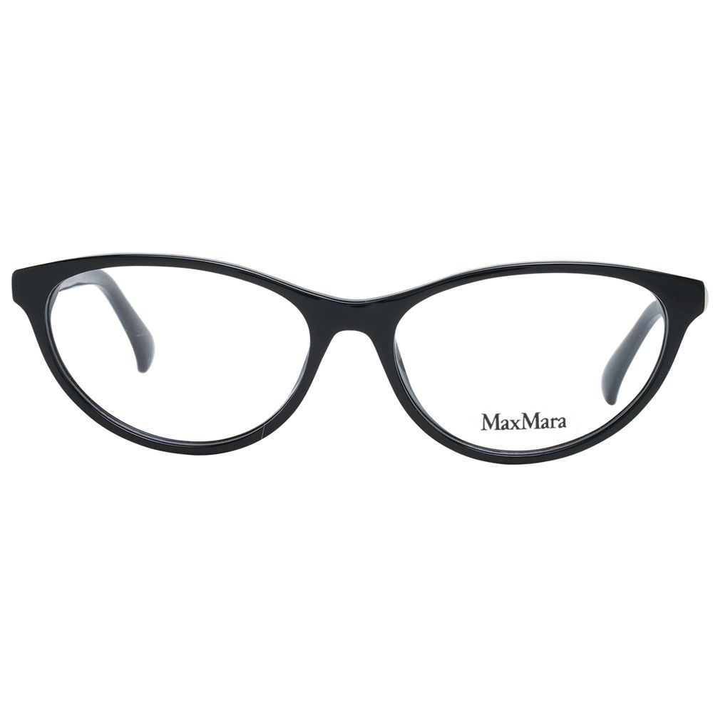 Max Mara Schwarze Kunststoff-Brille (Rahmen)