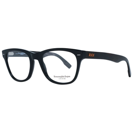 Ermenegildo Zegna Schwarze Kunststoffbrille (Rahmen)
