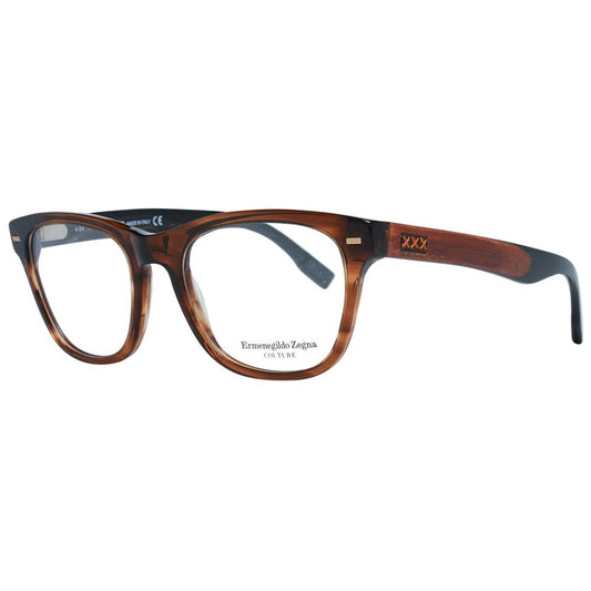 Ermenegildo Zegna Braune Kunststoffbrille (Rahmen)