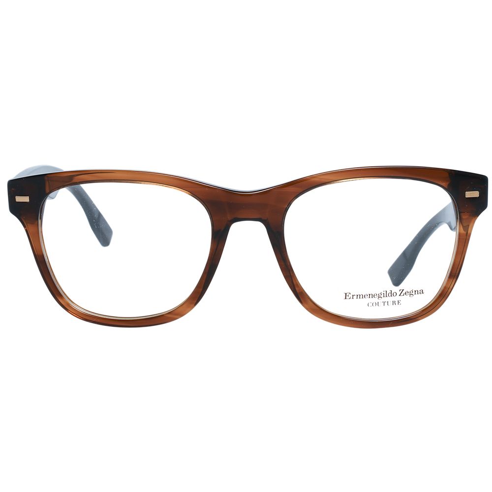 Ermenegildo Zegna Braune Kunststoffbrille (Rahmen)