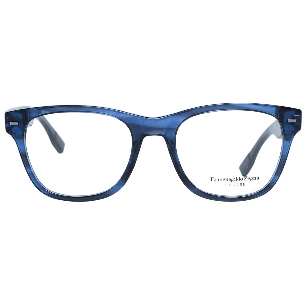 Ermenegildo Zegna Blaue Kunststoffbrille (Rahmen)