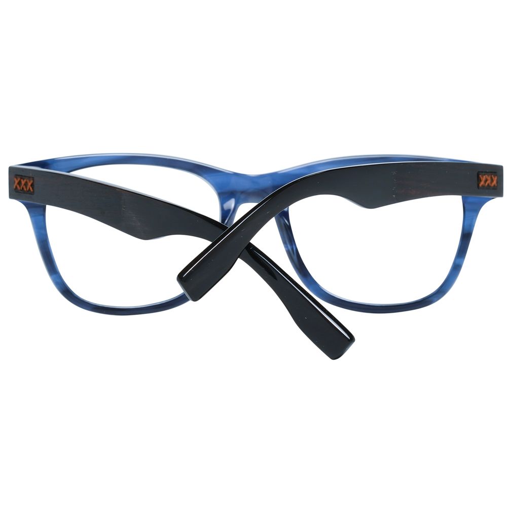 Ermenegildo Zegna Blaue Kunststoffbrille (Rahmen)