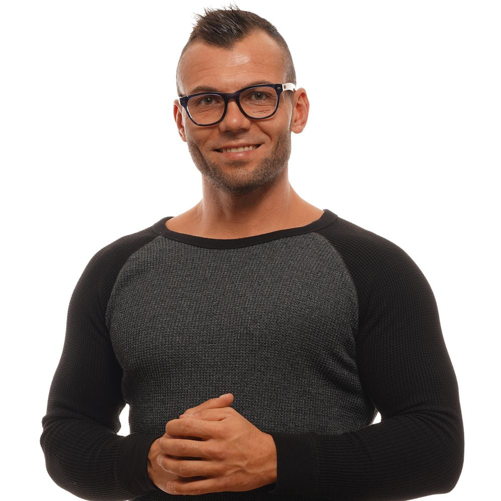 Ermenegildo Zegna Blaue Kunststoffbrille (Rahmen)